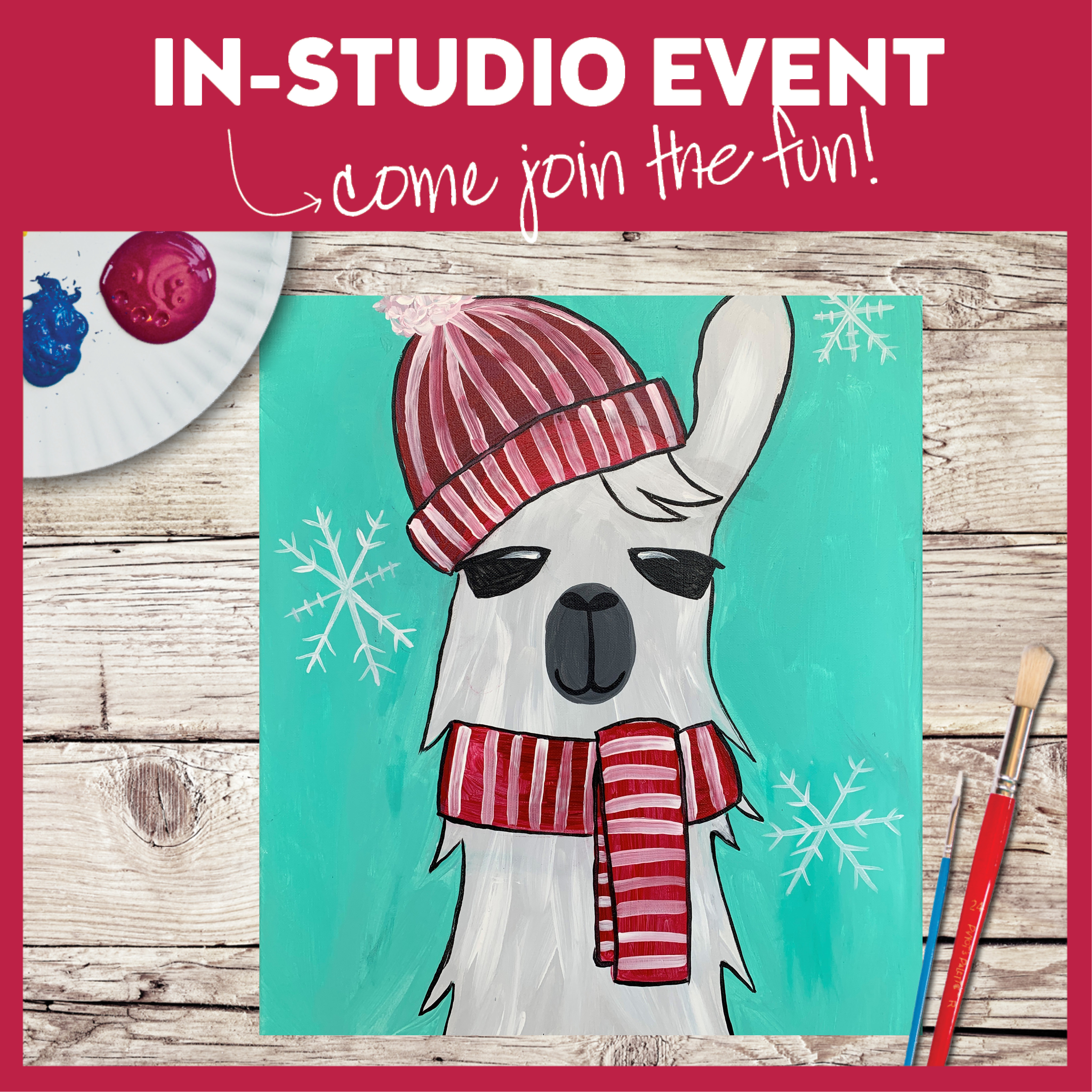 IN STUDIO FAMILY DAY CLASS! $30! ALL AGES WELCOME!